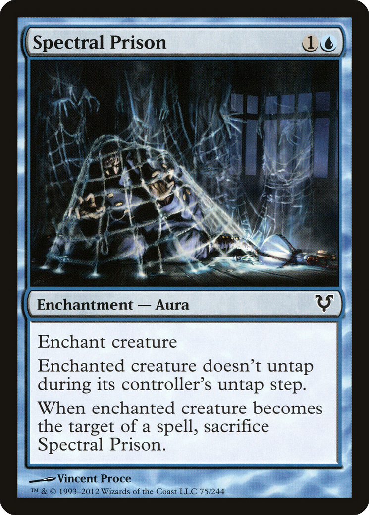 Image of Spectral Prison (AVR-075) - Avacyn Restored Foil