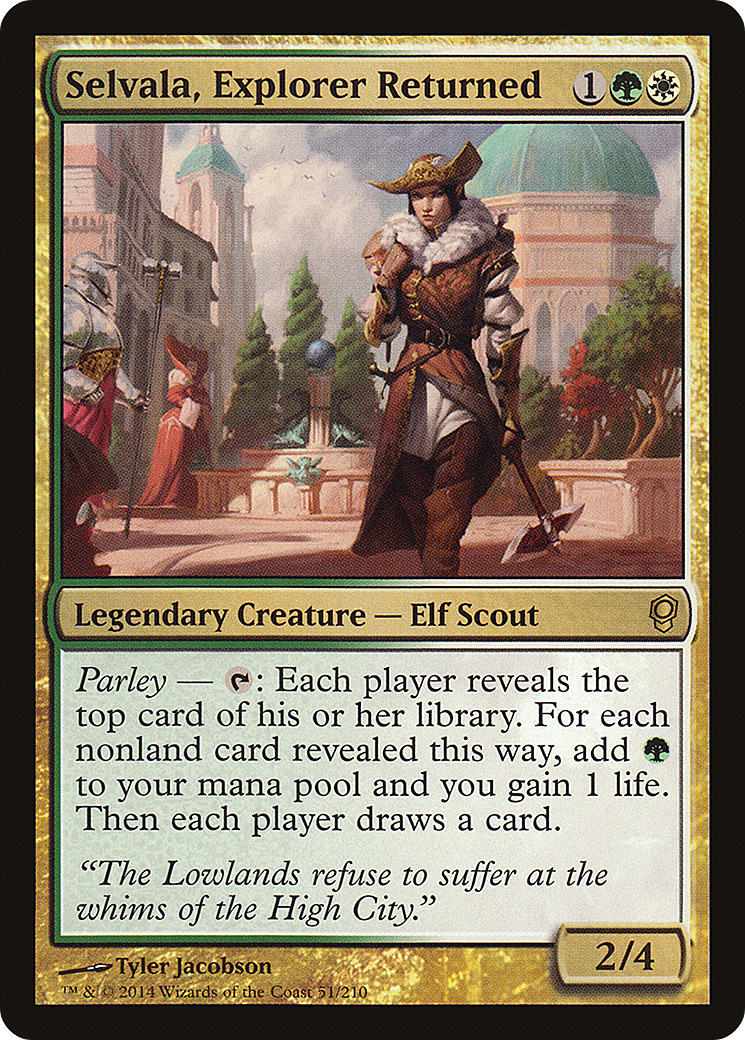 Image of Selvala, Explorer Returned (CNS-051) - Conspiracy