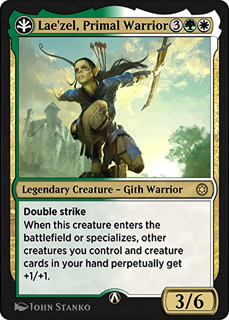 Image of Lae'zel, Primal Warrior (HBG-02G) - Alchemy Horizons: Baldur's Gate