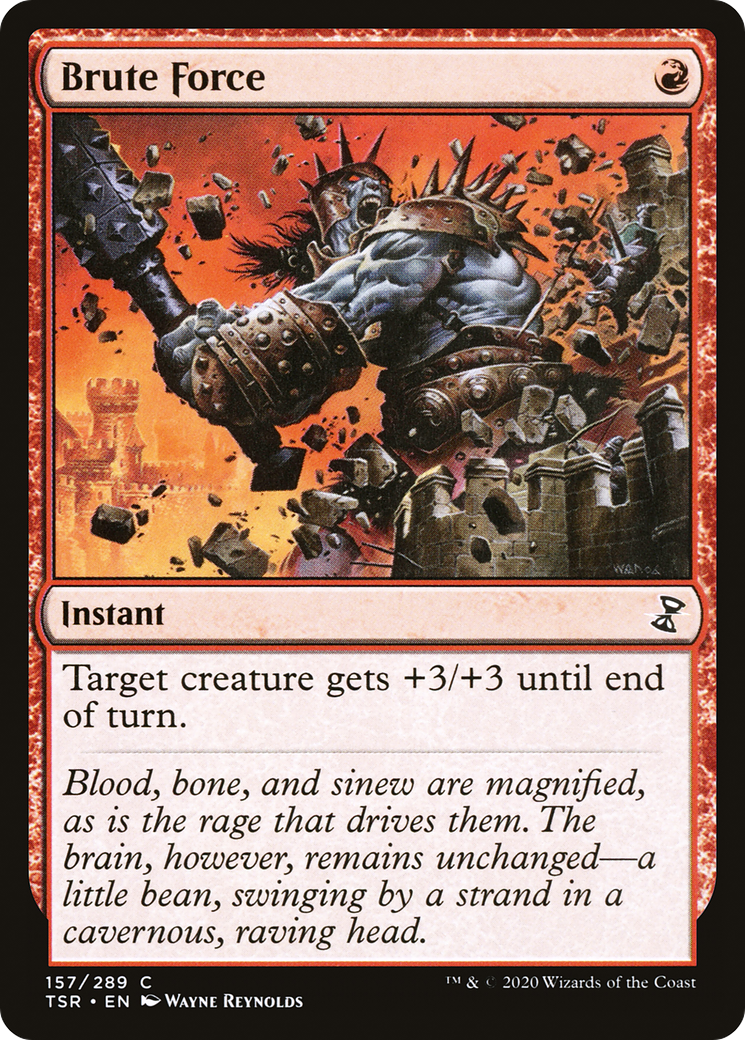 Image of Brute Force (TSR-157) - Time Spiral Remastered Foil