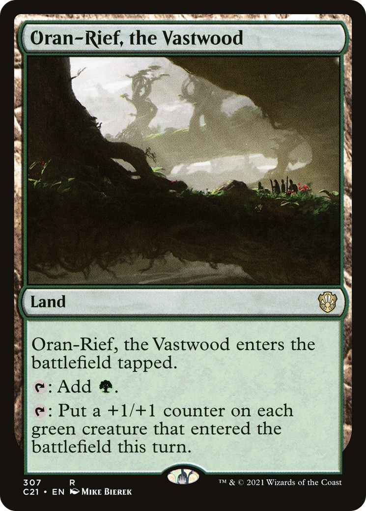 Image of Oran-Rief, the Vastwood (C21-307) - Commander 2021