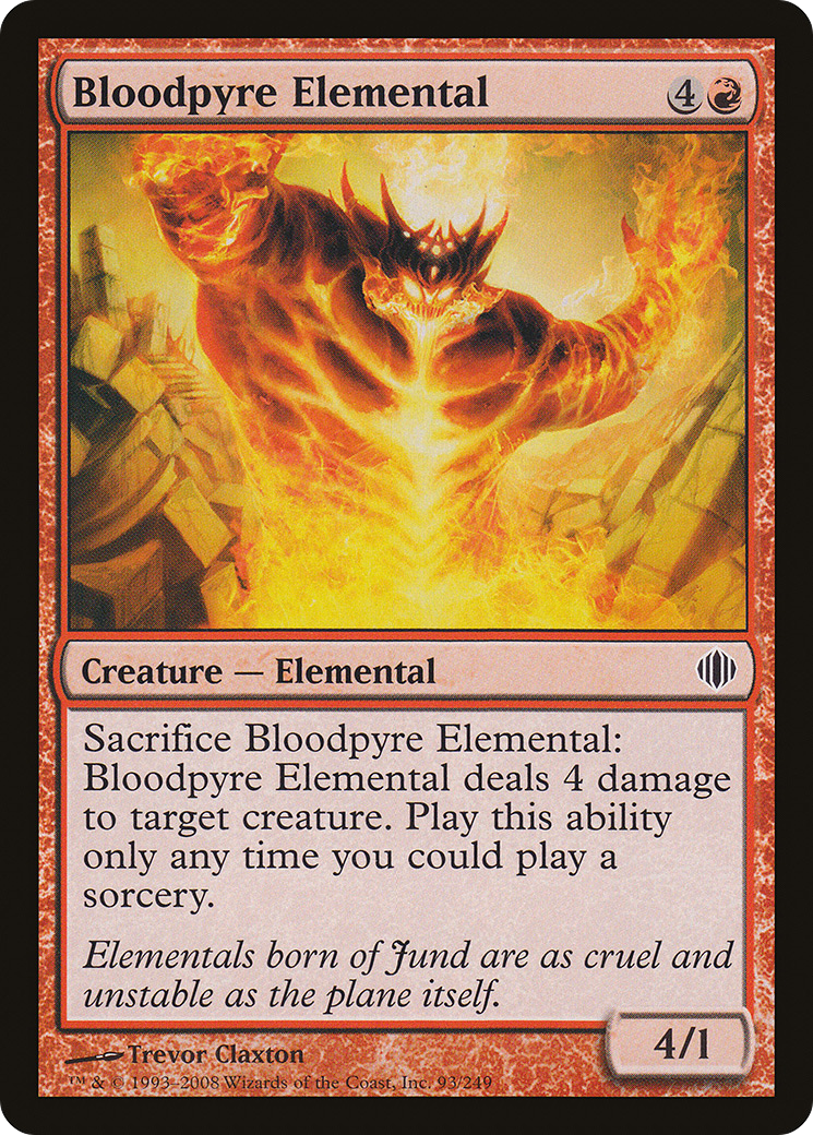 Image of Bloodpyre Elemental (ALA-093) - Shards of Alara Foil