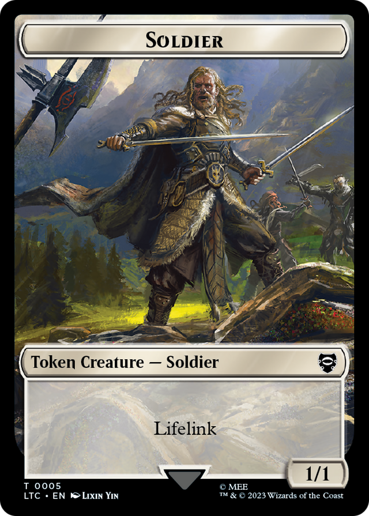 Image of Soldier (TLTC-005) - Tales of Middle-earth Commander Tokens