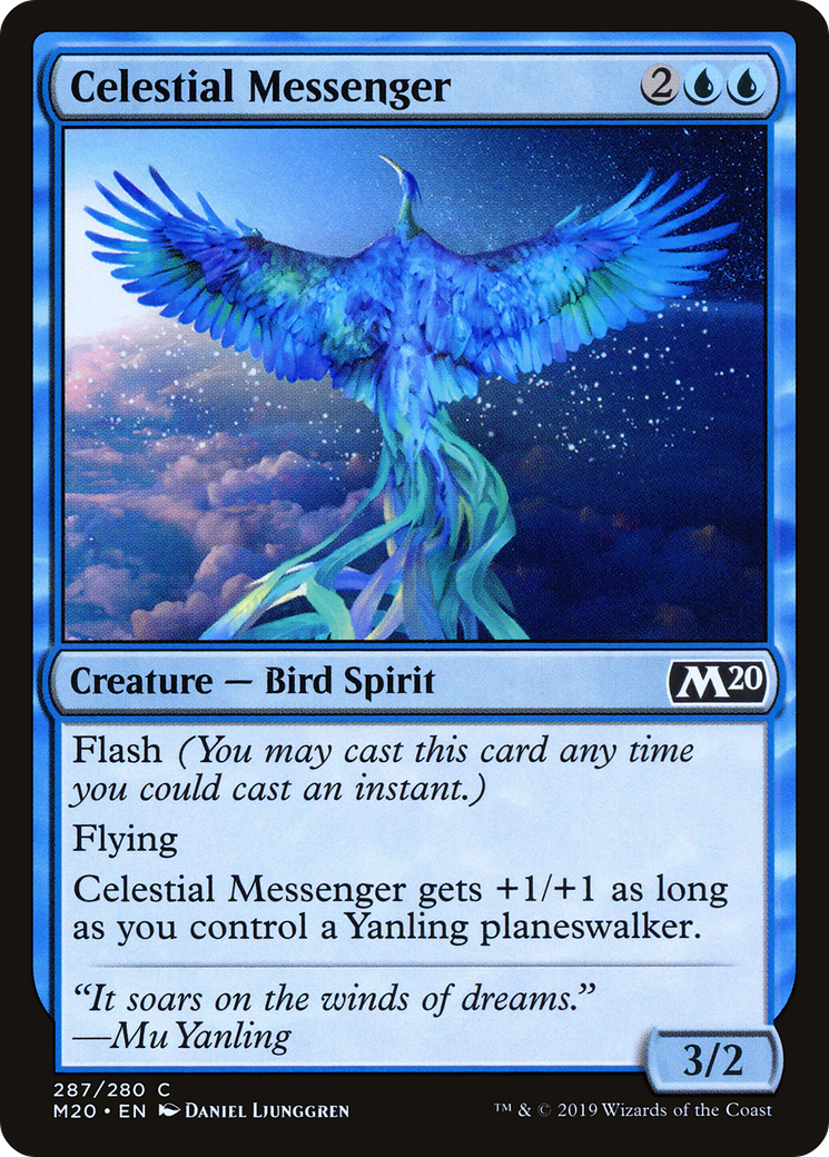 Image of Celestial Messenger (M20-287) - Core Set 2020
