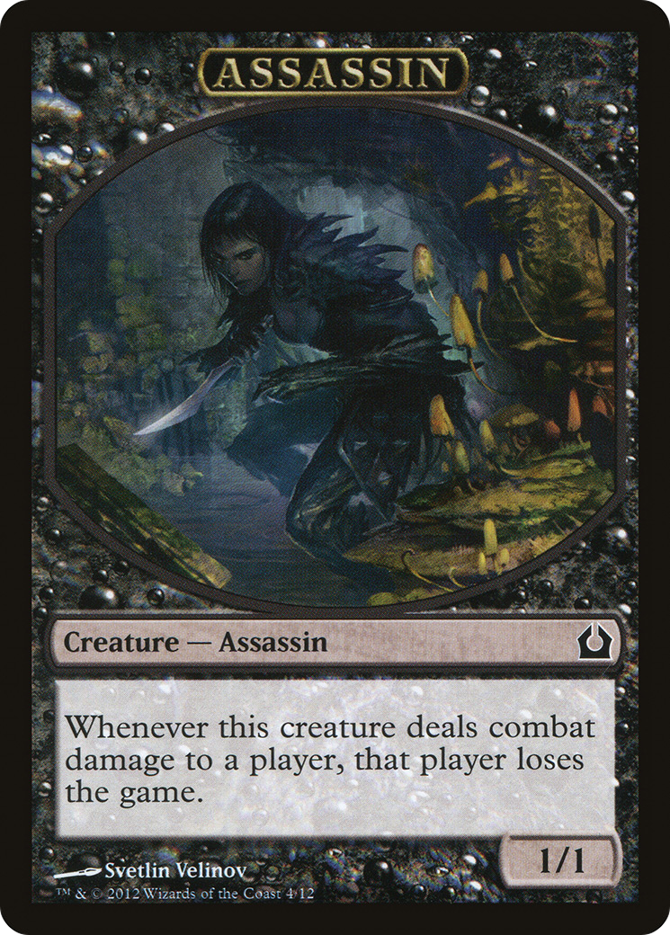 Image of Assassin Token (RTR-004) - Return to Ravnica Tokens