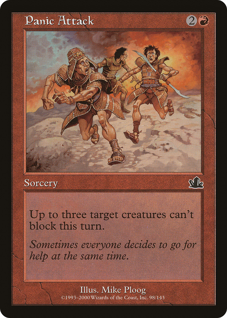 Image of Panic Attack (PCY-098) - Prophecy Foil