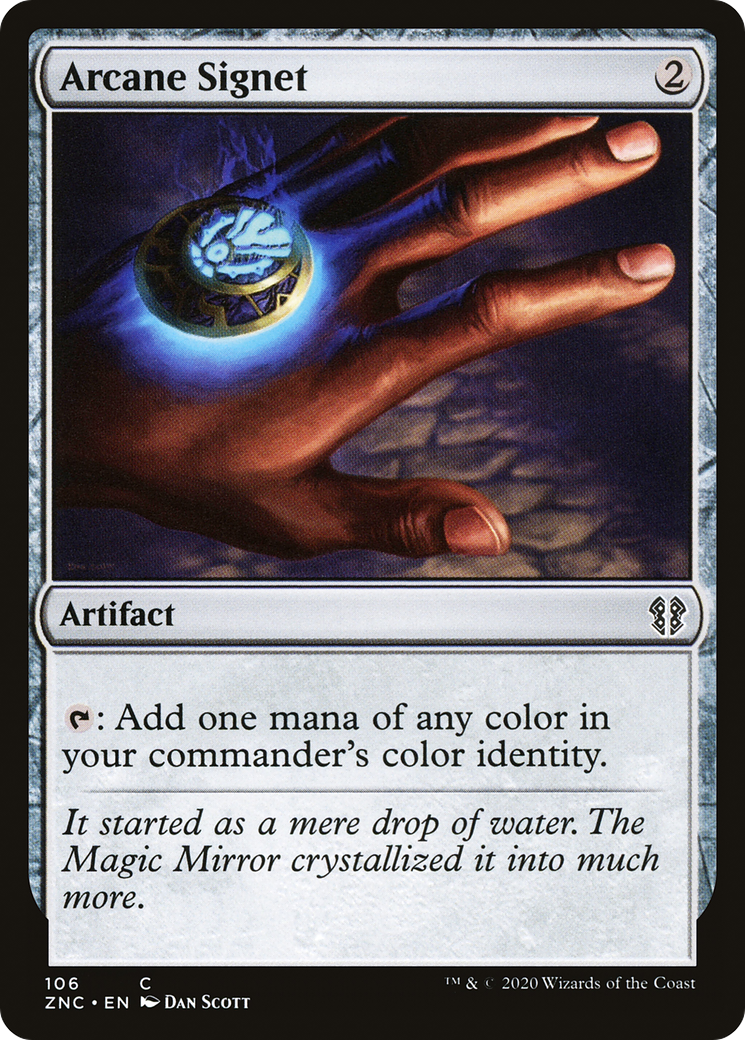 Image of Arcane Signet (ZNC-106) - Zendikar Rising Commander
