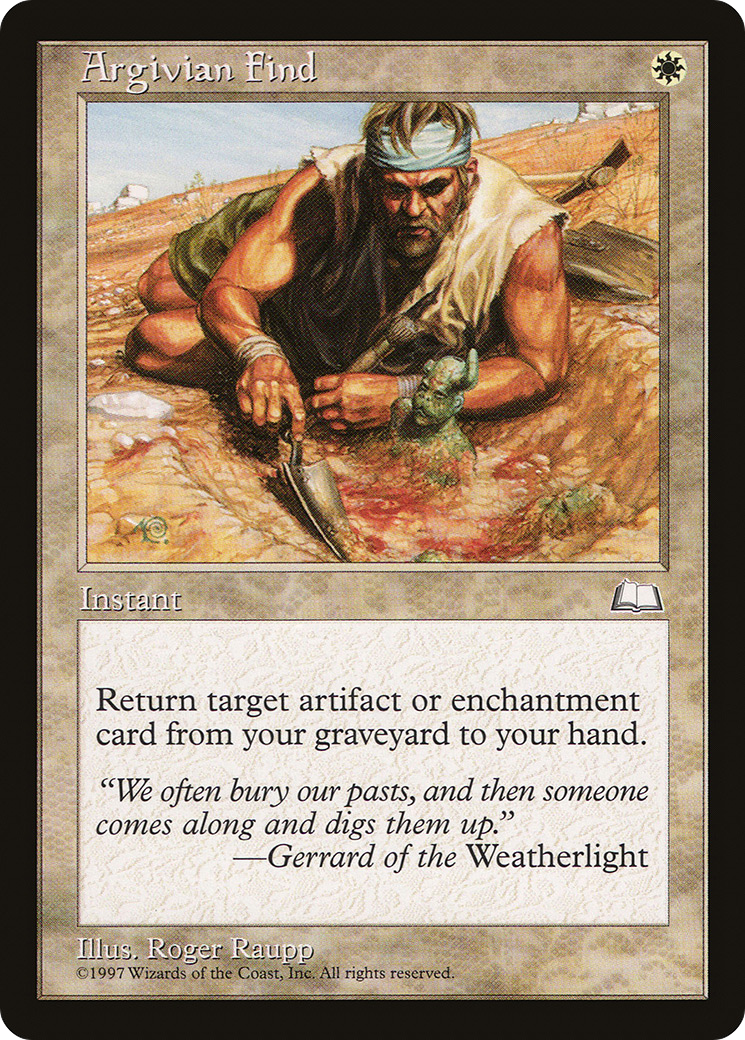 Image of Argivian Find (WTH-) - Weatherlight