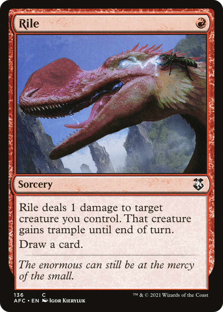 Image of Rile (AFC-136) - Forgotten Realms Commander
