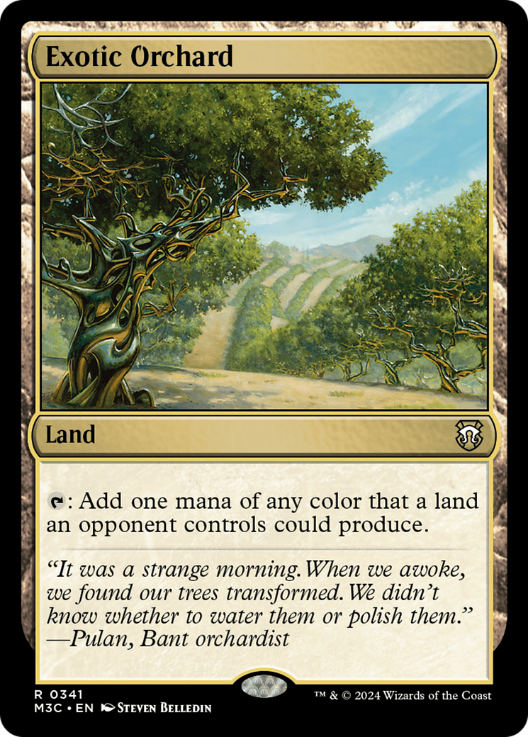 Image of Exotic Orchard (M3C-341) - Modern Horizons 3 Commander