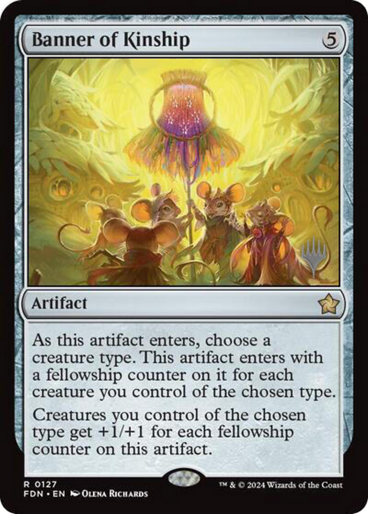Image of Banner of Kinship (PPDFT-127) - Foundations Promos Foil