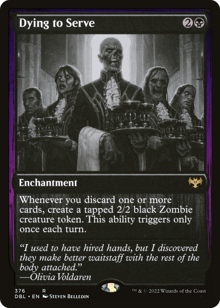 Image of Dying to Serve (DBL-376) - Innistrad: Double Feature
