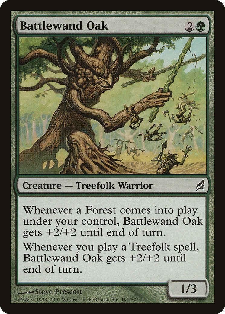 Image of Battlewand Oak (LRW-197) - Lorwyn