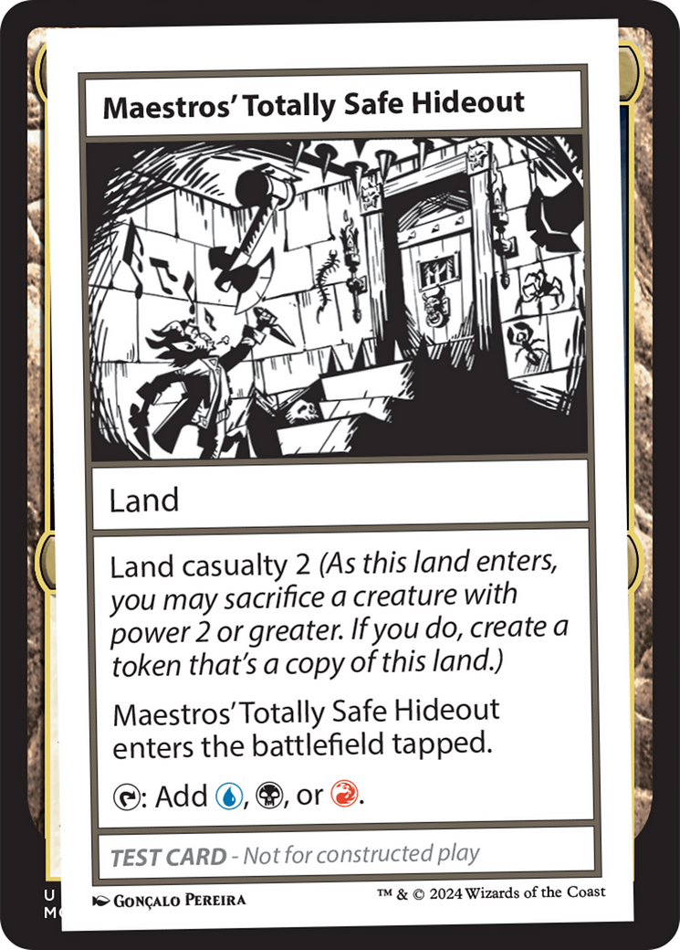Image of Maestros' Totally Safe Hideout (MB2PC-) - Mystery Booster 2