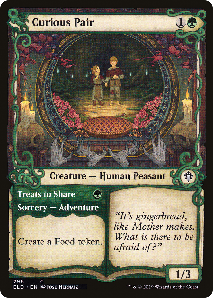 Image of Curious Pair (Showcase) (ELD-296) - Throne of Eldraine: (Showcase)