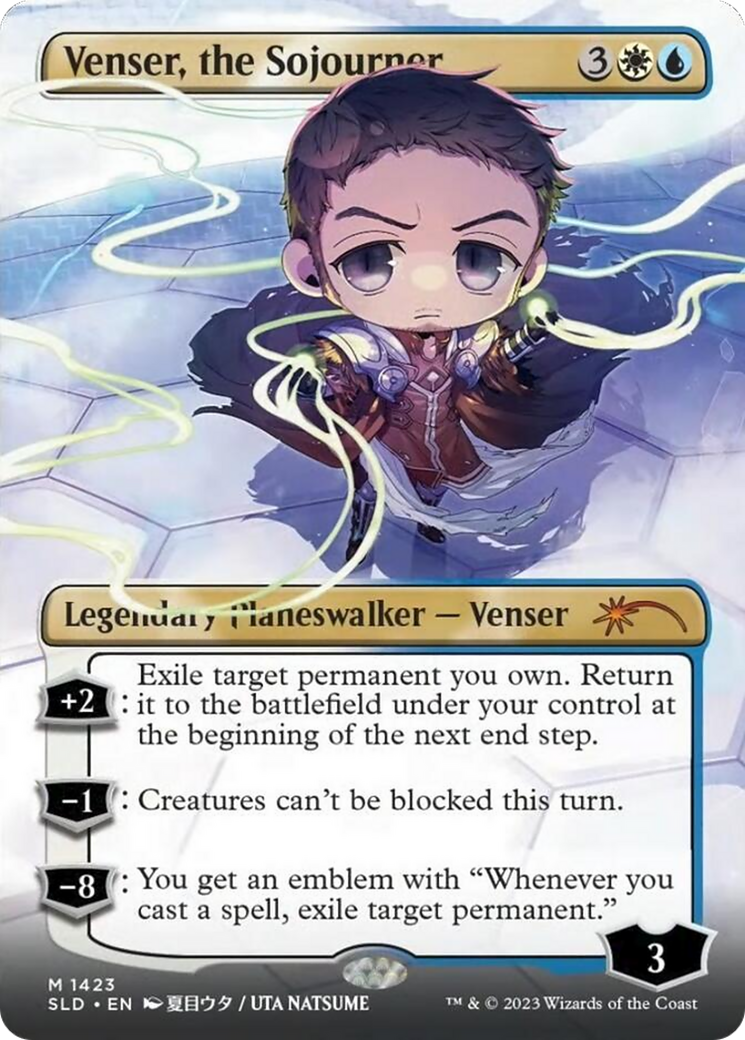 Image of Venser, the Sojourner (SLD-1423) - Secret Lair Drop (Borderless)