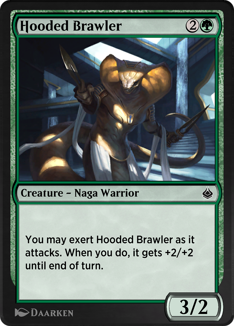Image of Hooded Brawler (AKR-194) - Amonkhet Remastered