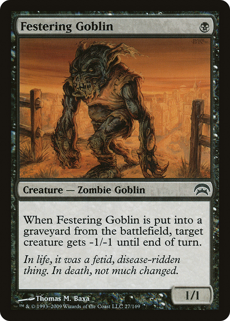 Image of Festering Goblin (HOP-027) - Planechase