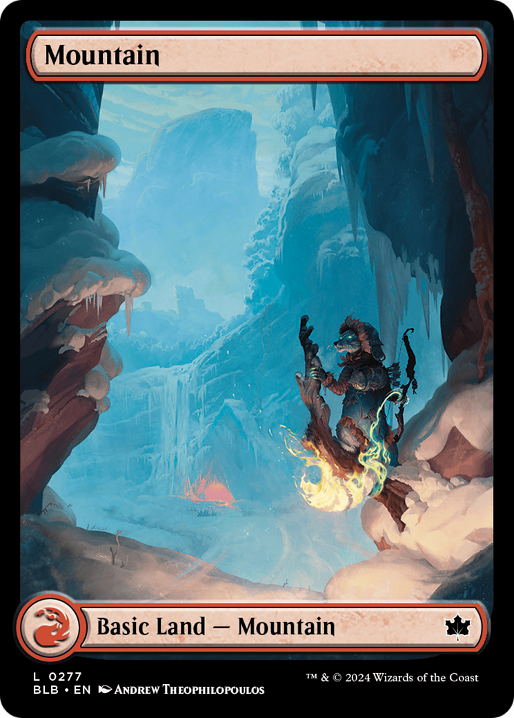 Image of Mountain (0277) (BLB-277) - Bloomburrow
