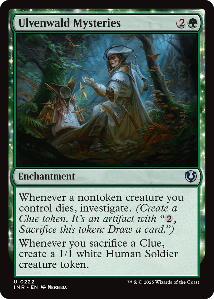 Image of Ulvenwald Mysteries (INR-222) - Innistrad Remastered: (enchantment) Foil