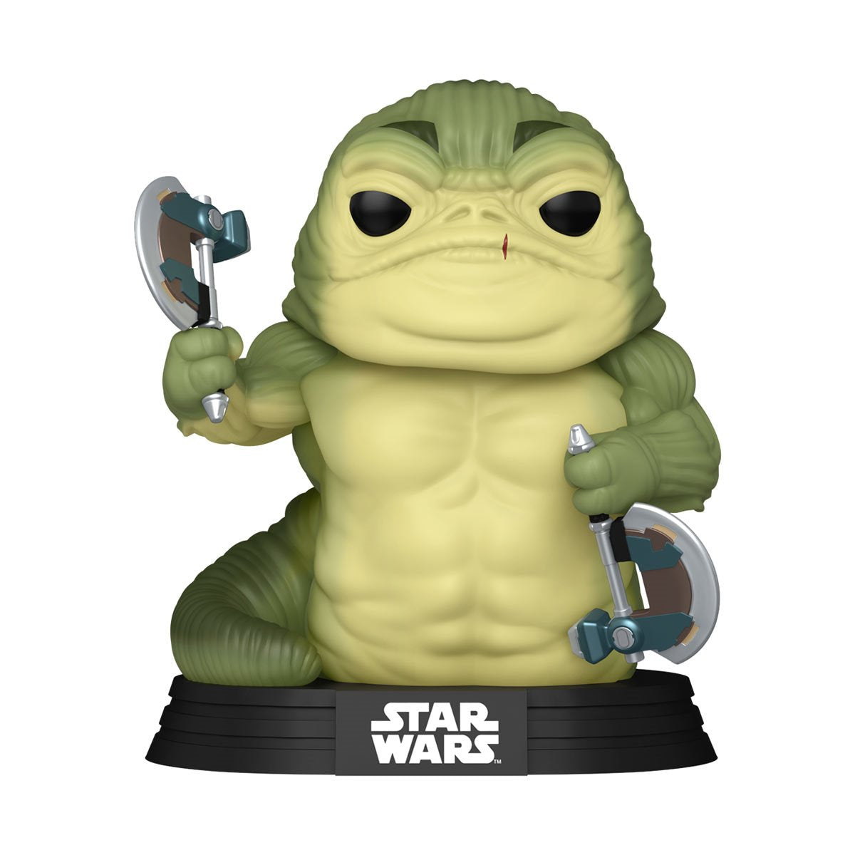 Image of Star Wars The Mandalorian Rotta the Hutt Funko Pop!
