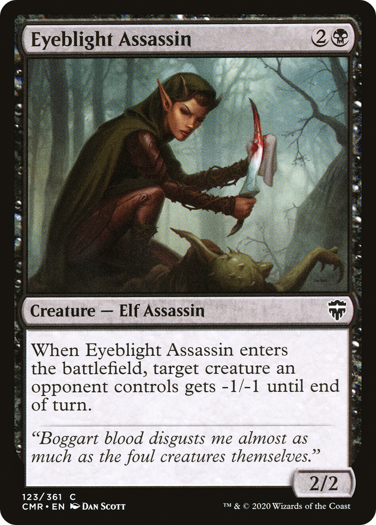 Image of Eyeblight Assassin (CMR-123) - Commander Legends Foil