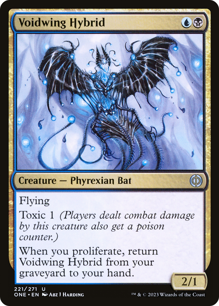 Image of Voidwing Hybrid (ONE-221) - Phyrexia: All Will Be One Foil