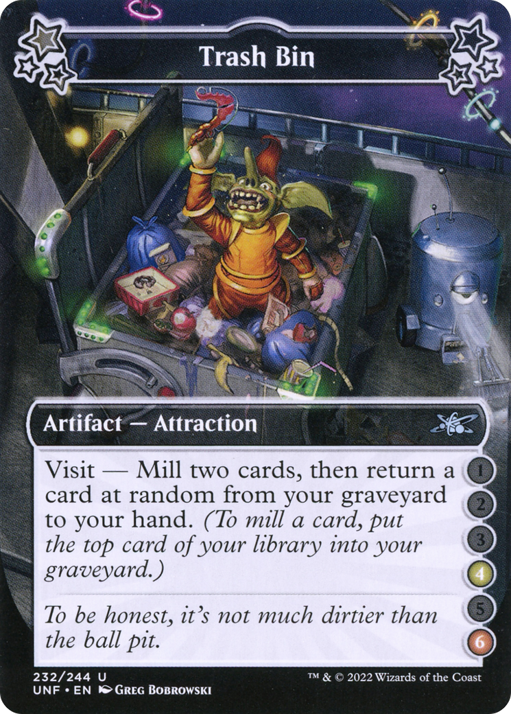 Image of Trash Bin (4-6) (UNF-232) - Unfinity Foil