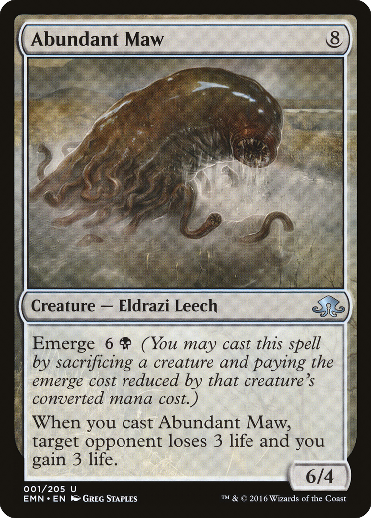 Image of Abundant Maw (EMN-001) - Eldritch Moon