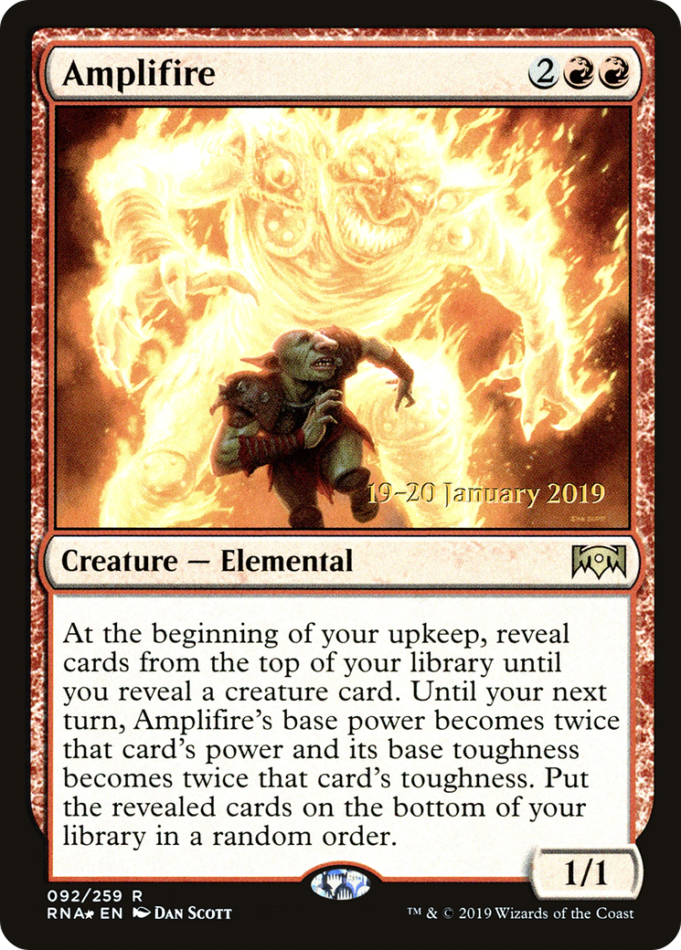 Image of Amplifire (PRE-092) - Ravnica Allegiance Promos Foil