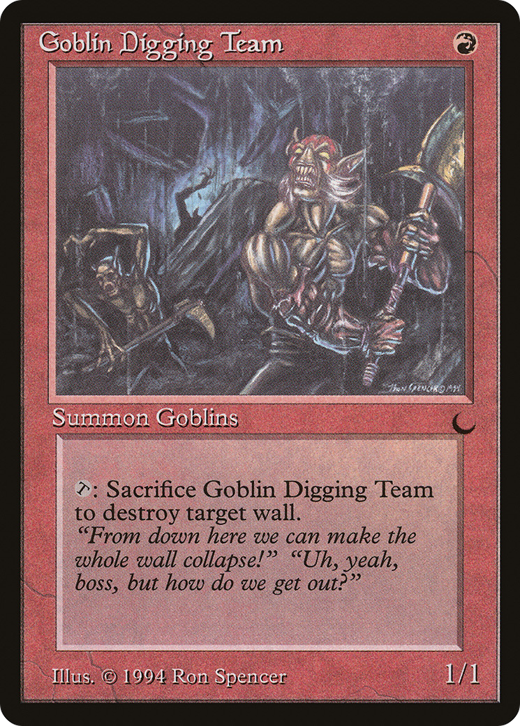 Image of Goblin Digging Team (DRK-) - The Dark