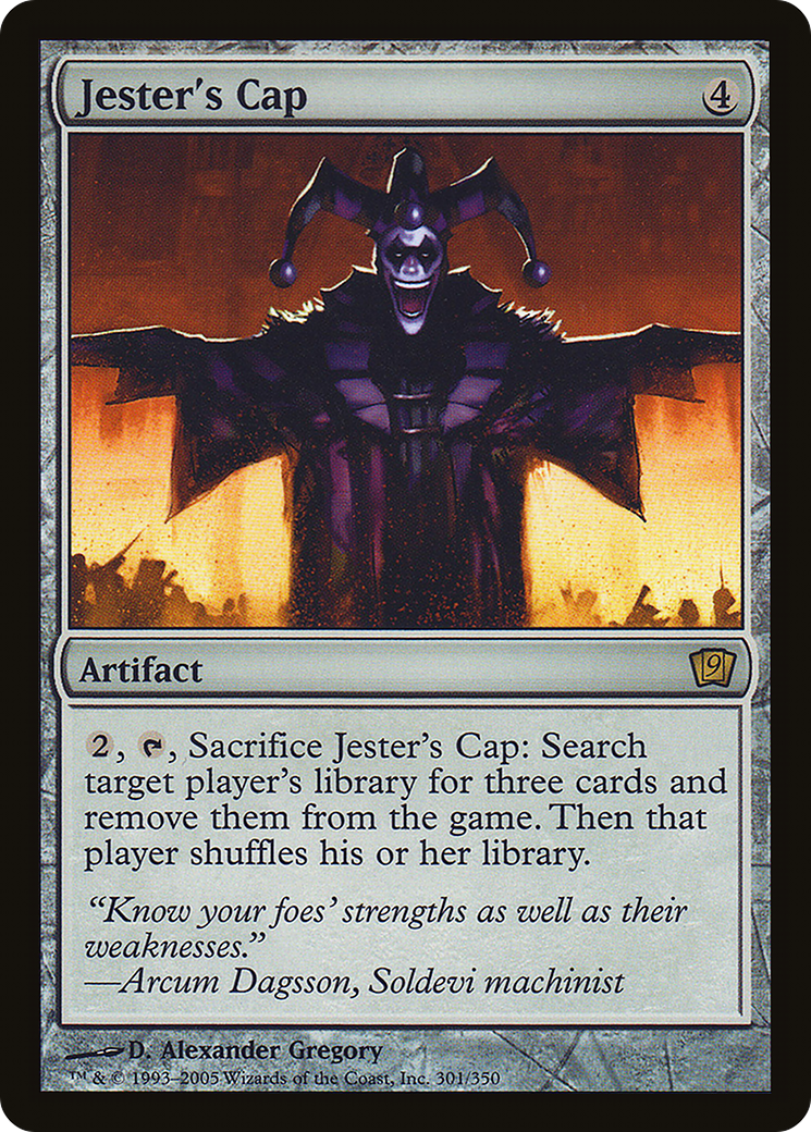 Image of Jester's Cap (9ED-301) - 9th Edition
