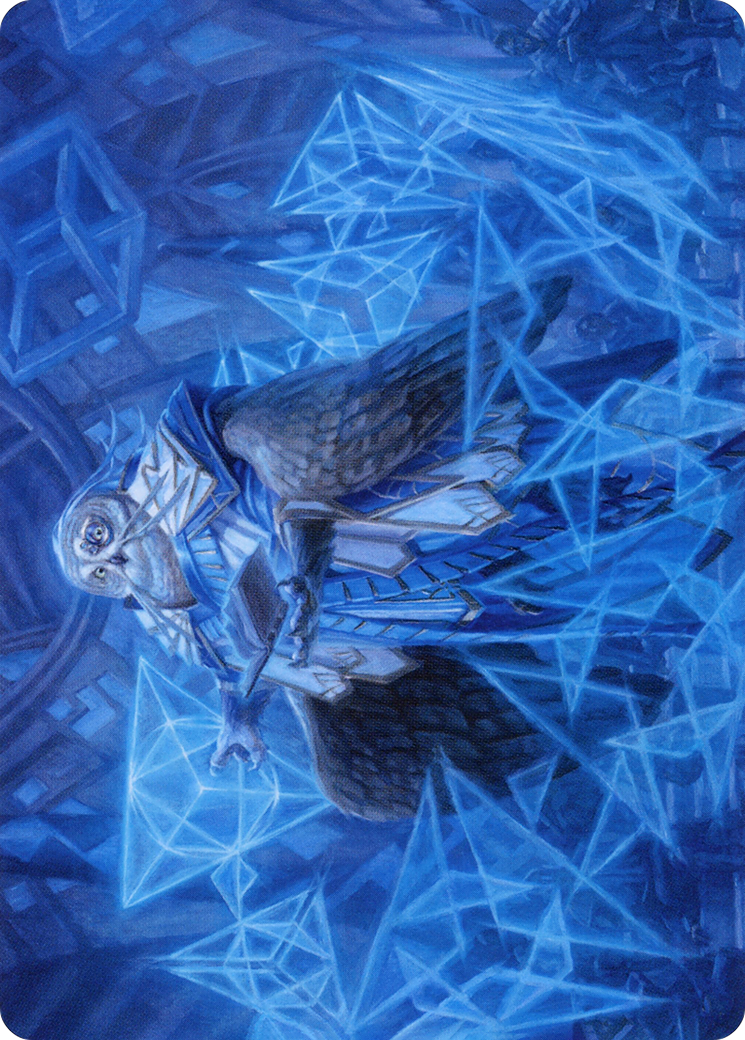 Image of Imbraham, Dean of Theory // Imbraham, Dean of Theory (ASTX-052) - Strixhaven Art Series (Borderless)