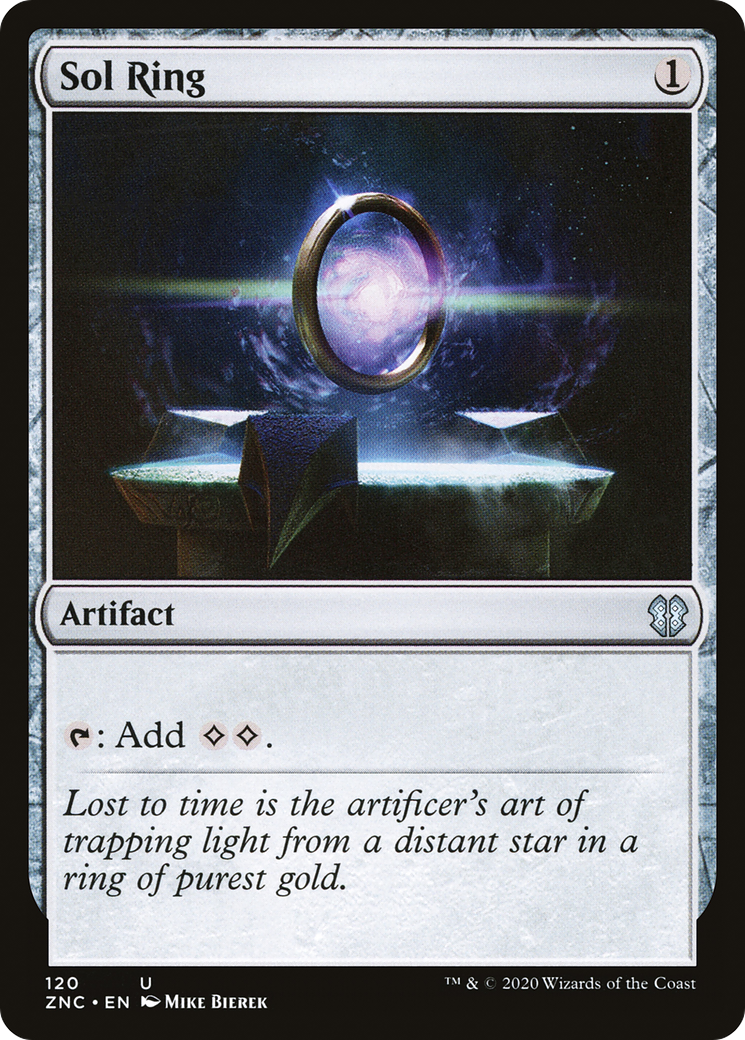 Image of Sol Ring (ZNC-120) - Zendikar Rising Commander