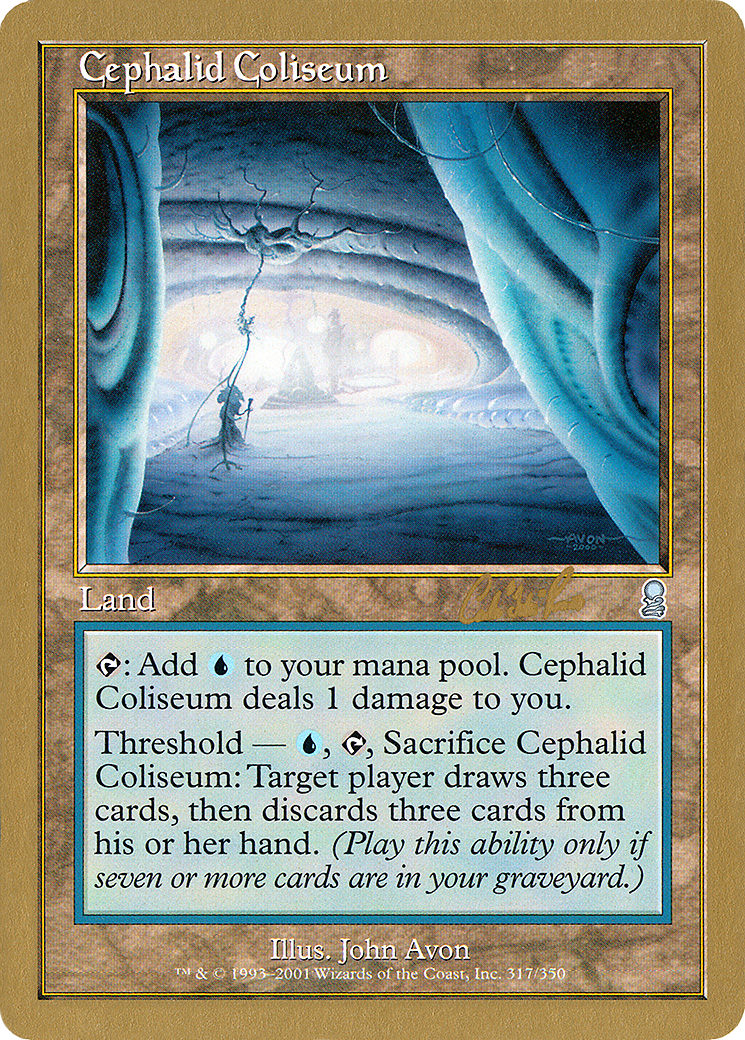 Image of Cephalid Coliseum - 2002 Carlos Romao (ODY) (WCD-) - World Championship Decks 2002