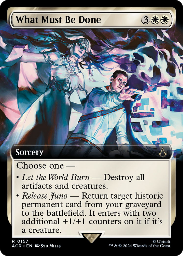 Image of What Must Be Done (Extended Art) (ACR-157) - Assassin's Creed: (Extended Art)