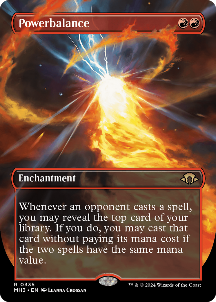 Image of Powerbalance (Borderless) (MH3-335) - Modern Horizons 3 (Borderless) Foil