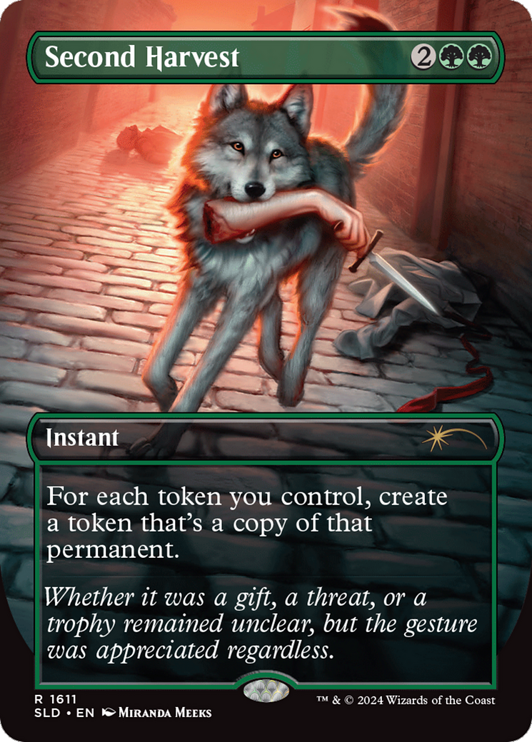 Image of Second Harvest (SLD-1611) - Secret Lair Drop (Borderless)