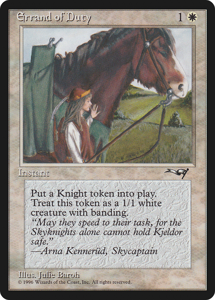 Image of Errand of Duty (ALL-128) - Alliances