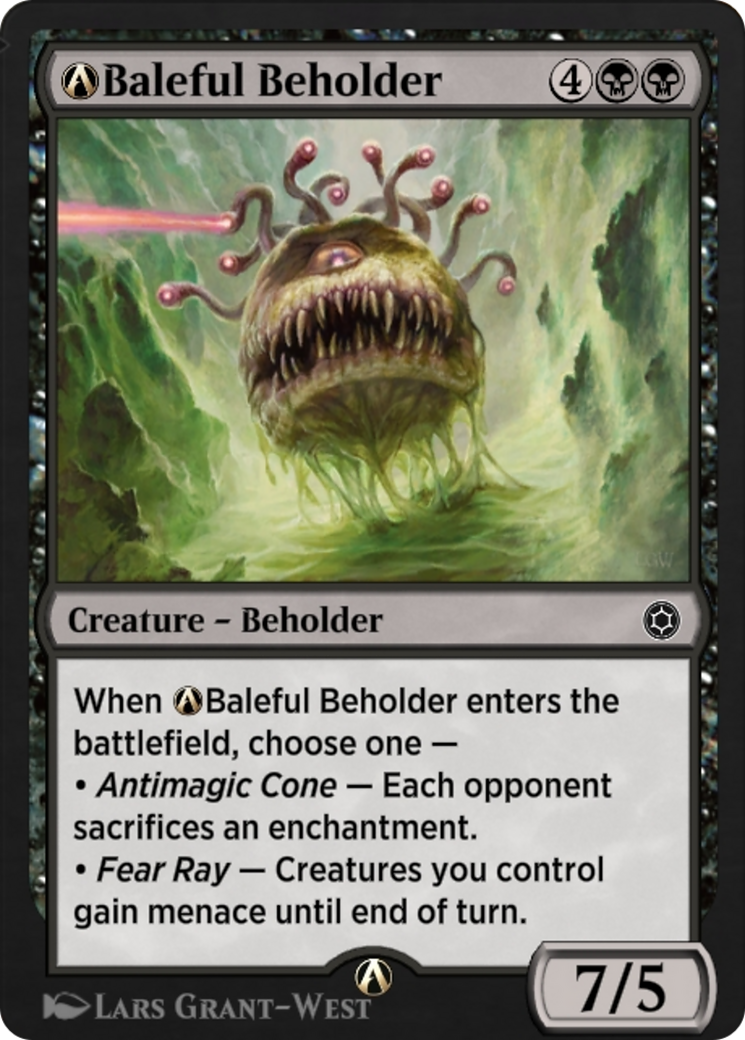 Image of A-Baleful Beholder (HBG-A-143) - Alchemy Horizons: Baldur's Gate