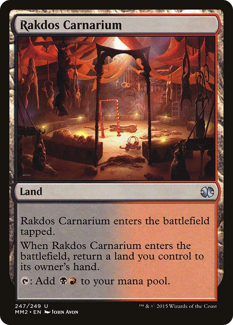 Image of Rakdos Carnarium (MM2-247) - Modern Masters 2015