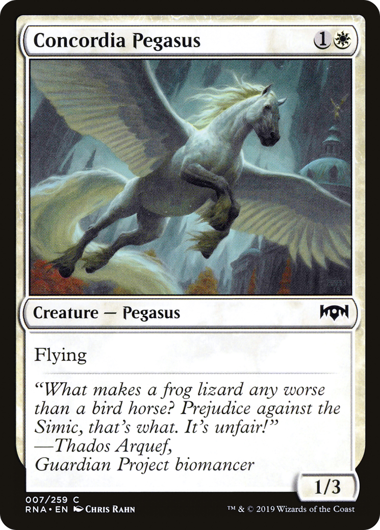 Image of Concordia Pegasus (RNA-007) - Ravnica Allegiance
