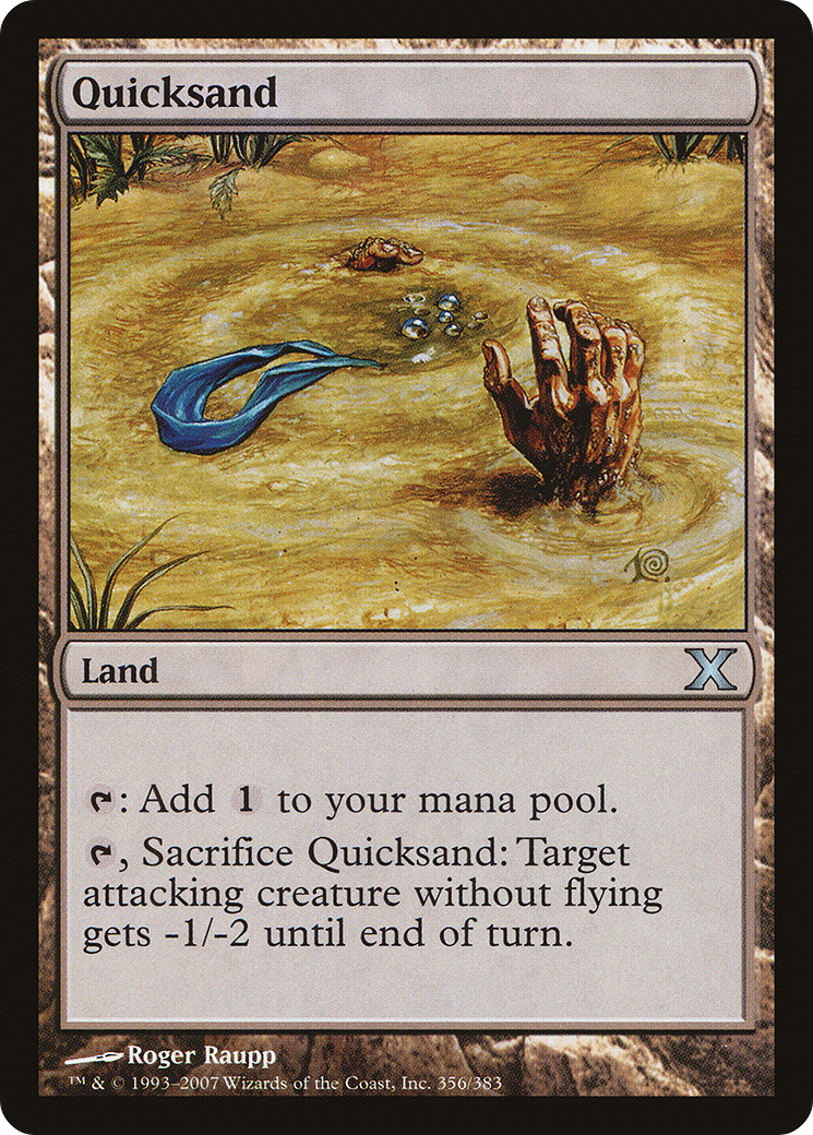Image of Quicksand (10E-356) - Tenth Edition Foil