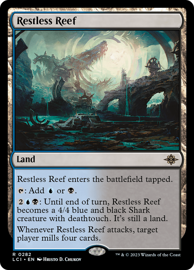 Image of Restless Reef (LCI-282) - The Lost Caverns of Ixalan Foil
