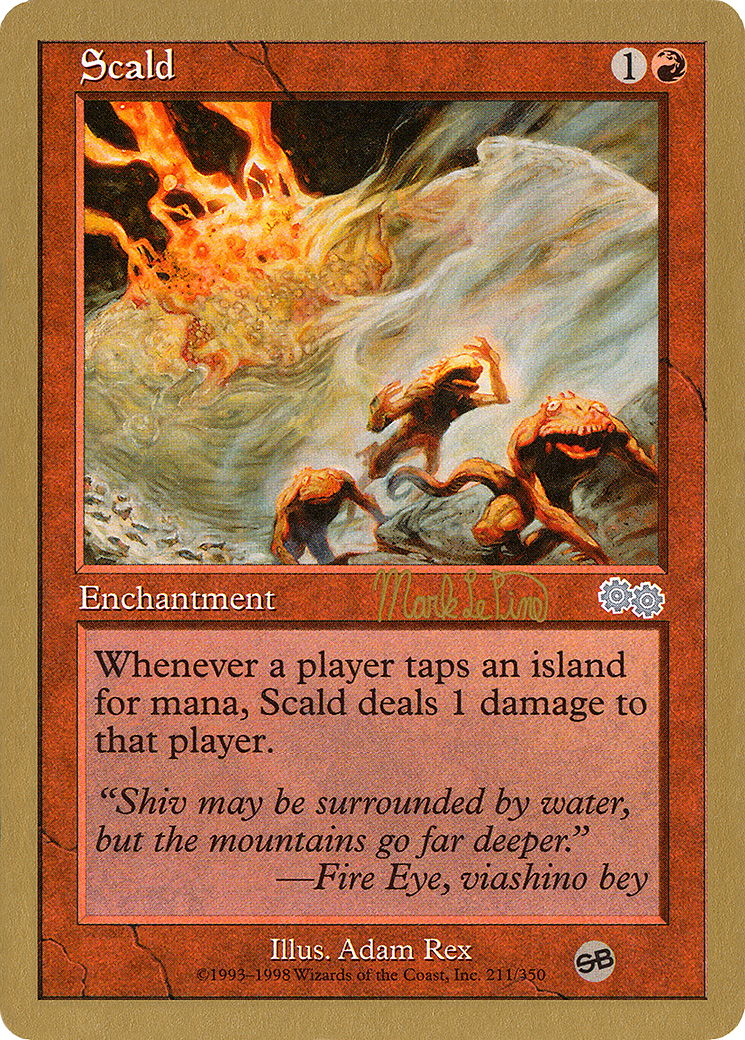 Image of Scald - 1999 Mark Le Pine (USG) (SB) (WCD-) - World Championship Decks 1999