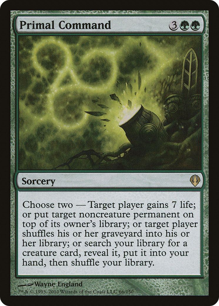 Image of Primal Command (ARC-066) - Archenemy