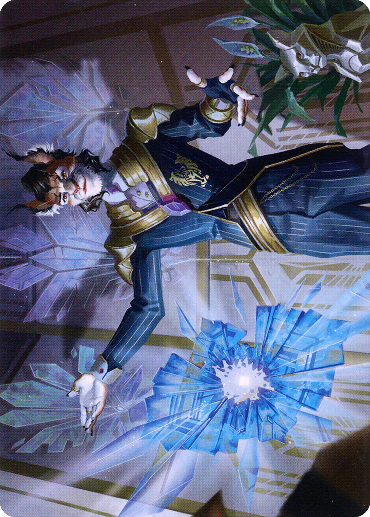 Image of Kros, Defense Contractor // Kros, Defense Contractor (ASNC-044) - New Capenna Art Series (Borderless)