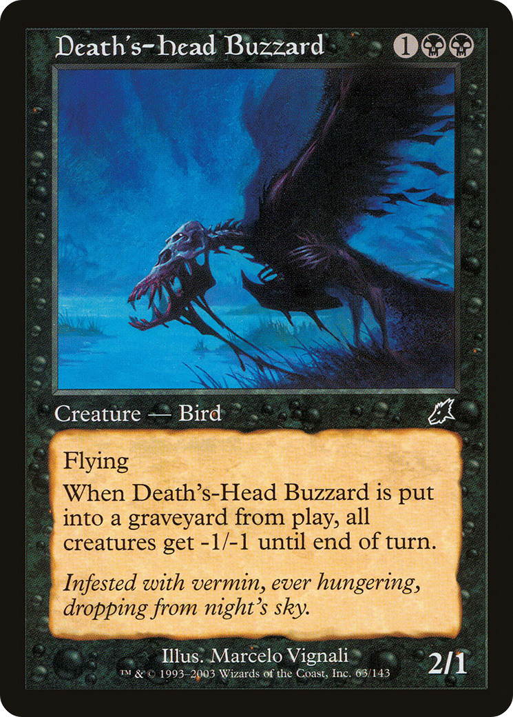Image of Death's-Head Buzzard (SCG-063) - Scourge