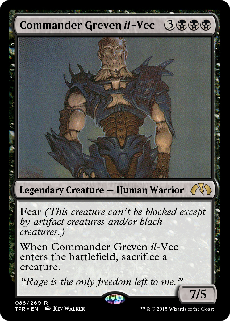 Image of Commander Greven il-Vec (TPR-088) - Tempest Remastered