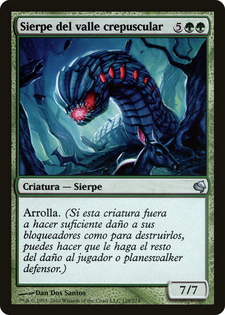 Image of Duskdale Wurm (Spanish) - 
